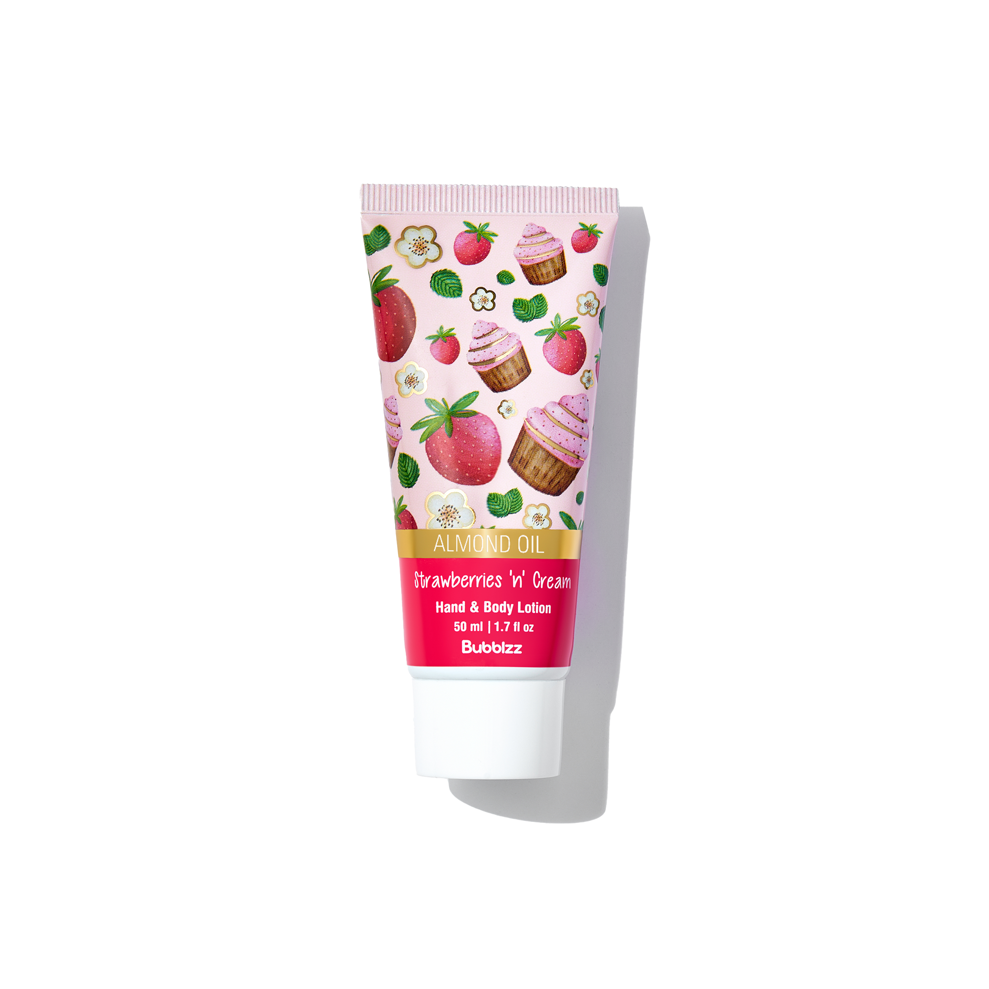 Strawberries & Cream Travel Size Hand & Body Lotion (50ml)