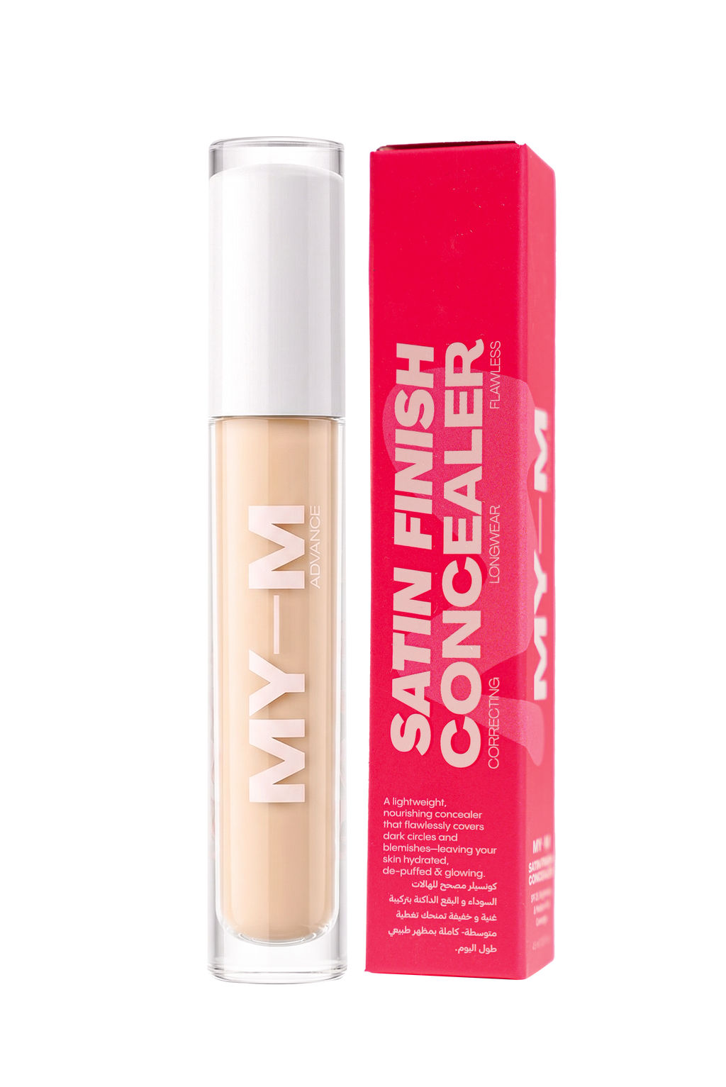 MY-M Advance Satin Finish Concealer - Cream Silk 120
