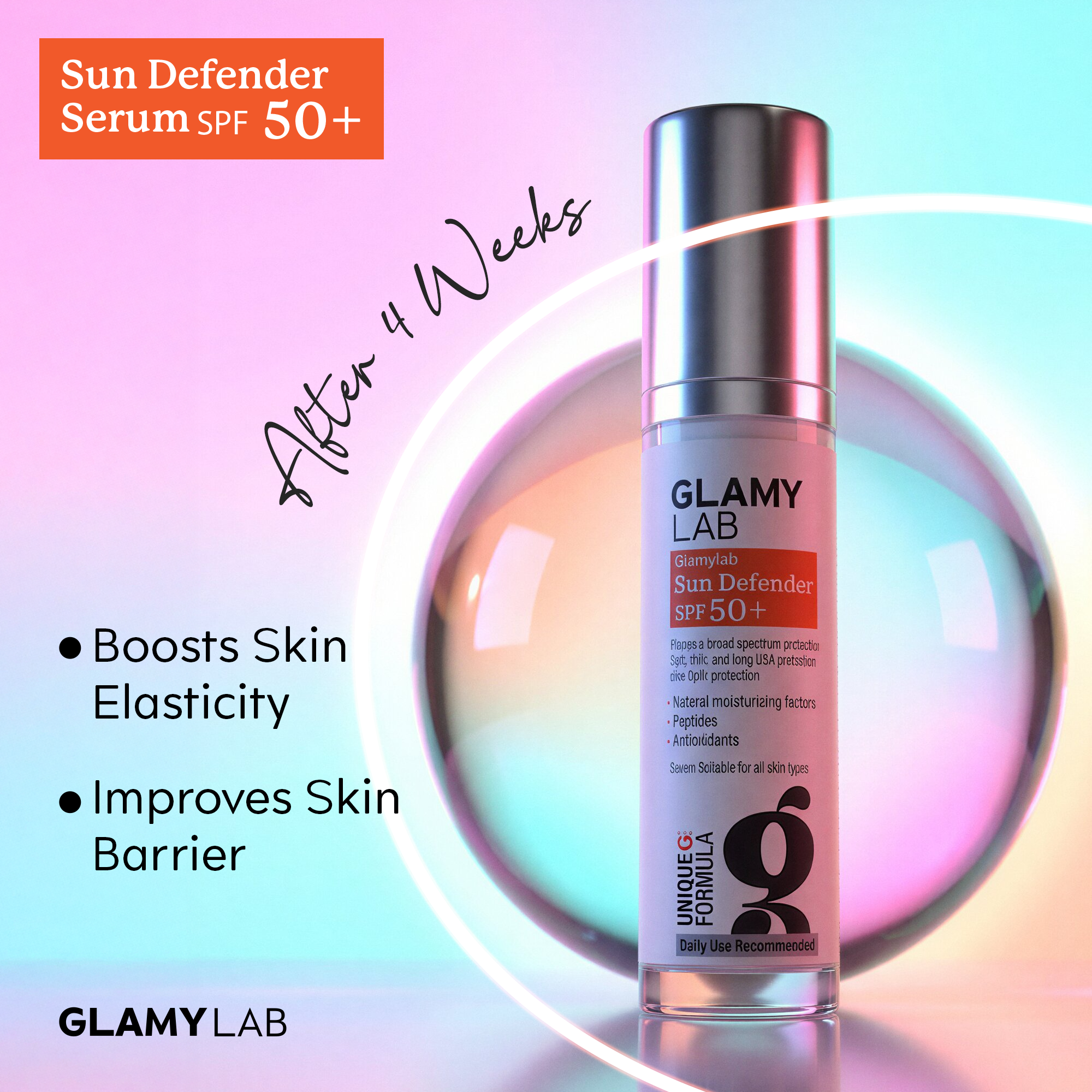 GLAMY LAB Sun Defender SPF 50+ 50 ml