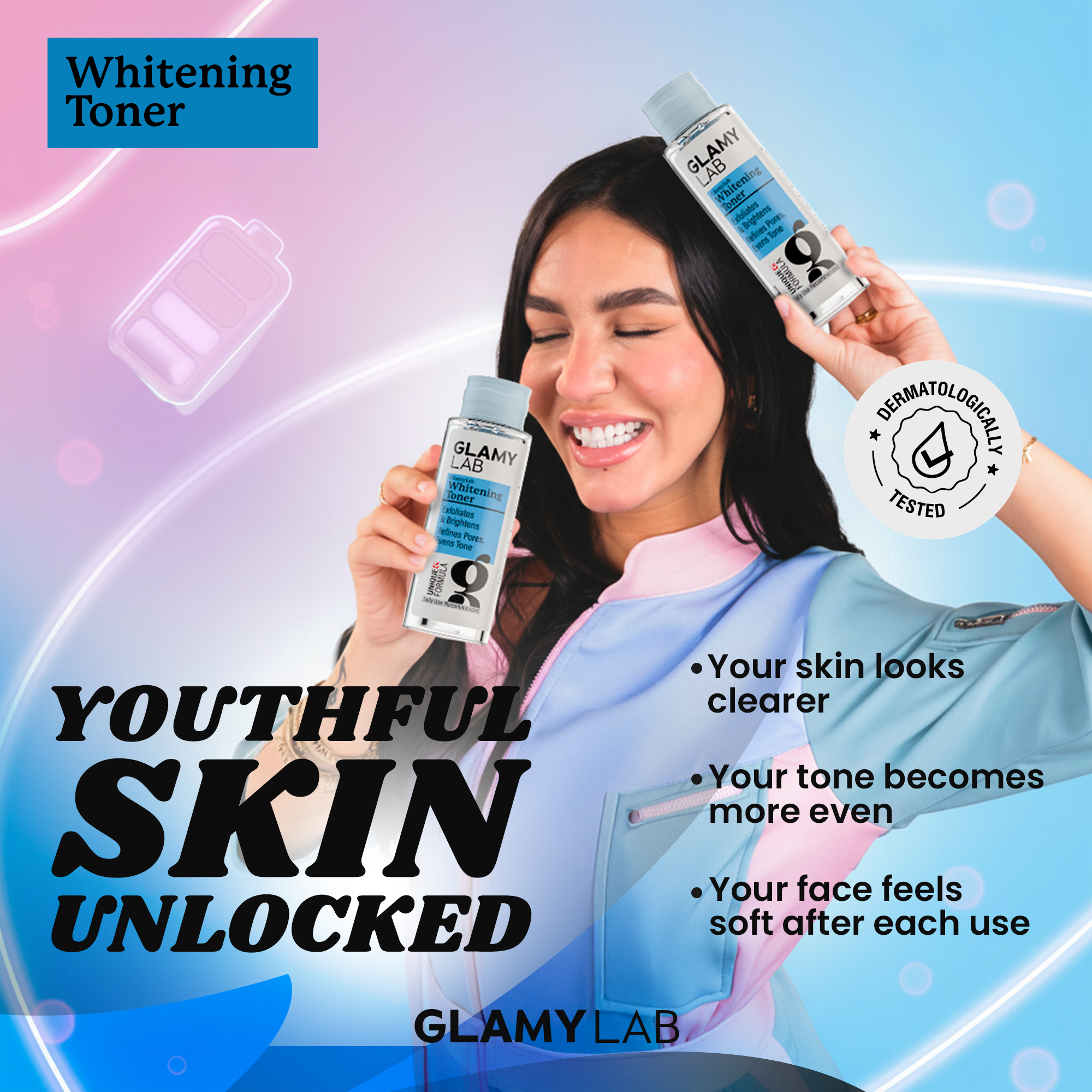 Glamy Lab Whitening Toner 200ml