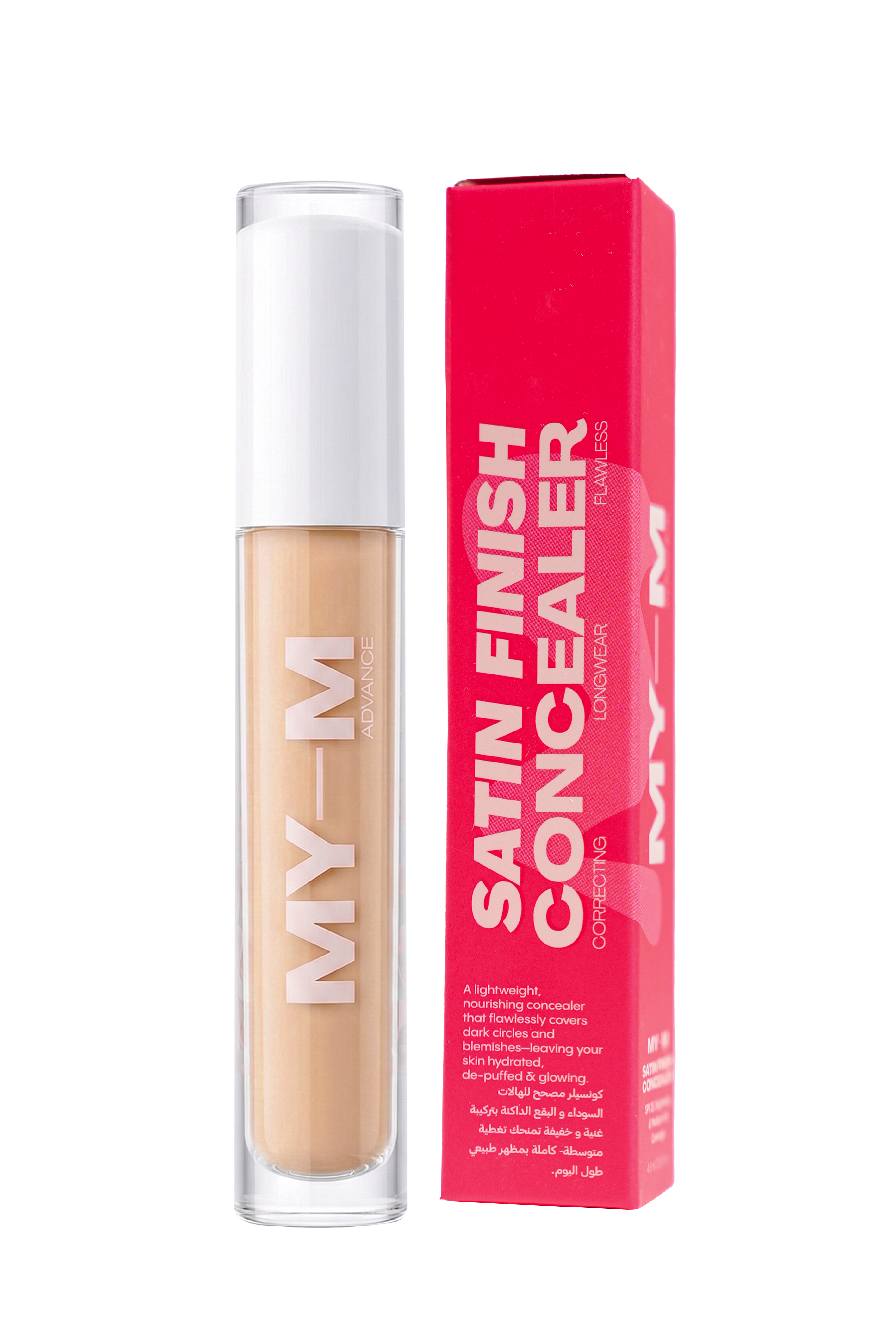 MY-M Advance Satin Finish Concealer - Warm Sand 140
