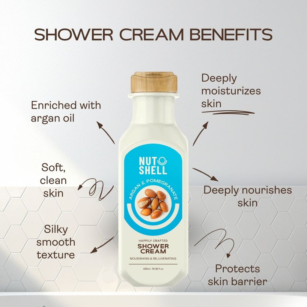 Nutshell Argan & Pomegranate - Shower Cream