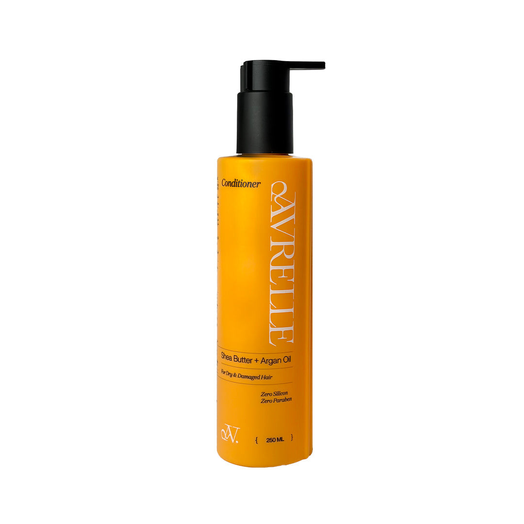 SHEA BUTTER + ARGAN OIL MOISTURIZING CONDITIONER FOR DRY AND DAMAGED HAIR