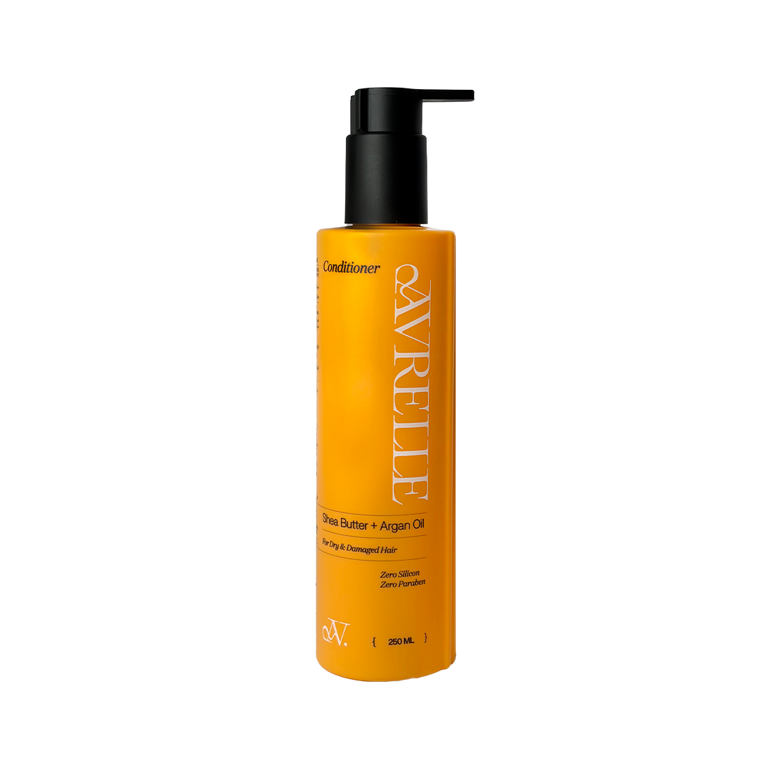 SHEA BUTTER + ARGAN OIL MOISTURIZING CONDITIONER FOR DRY AND DAMAGED HAIR
