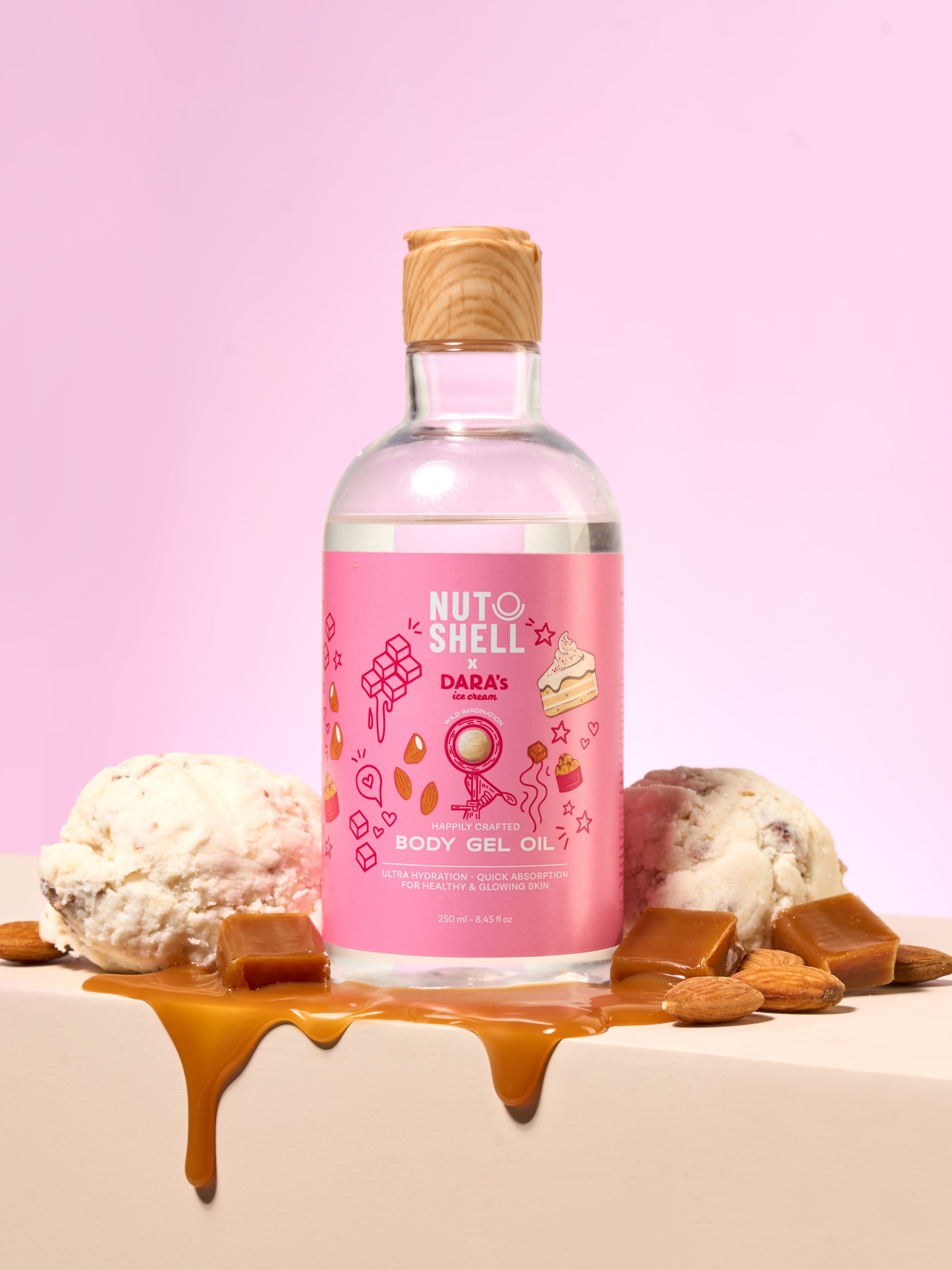 Nutshell x Dara's - Body Gel Oil