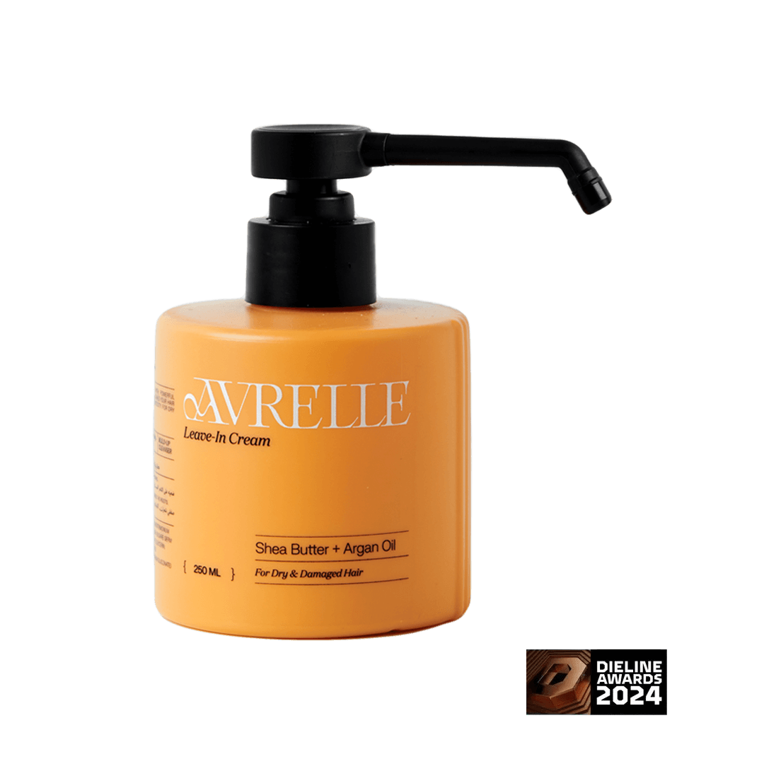 SHEA BUTTER + ARGAN OIL MOISTURIZING LEAVE-IN FOR DRY AND DAMAGED HAIR
