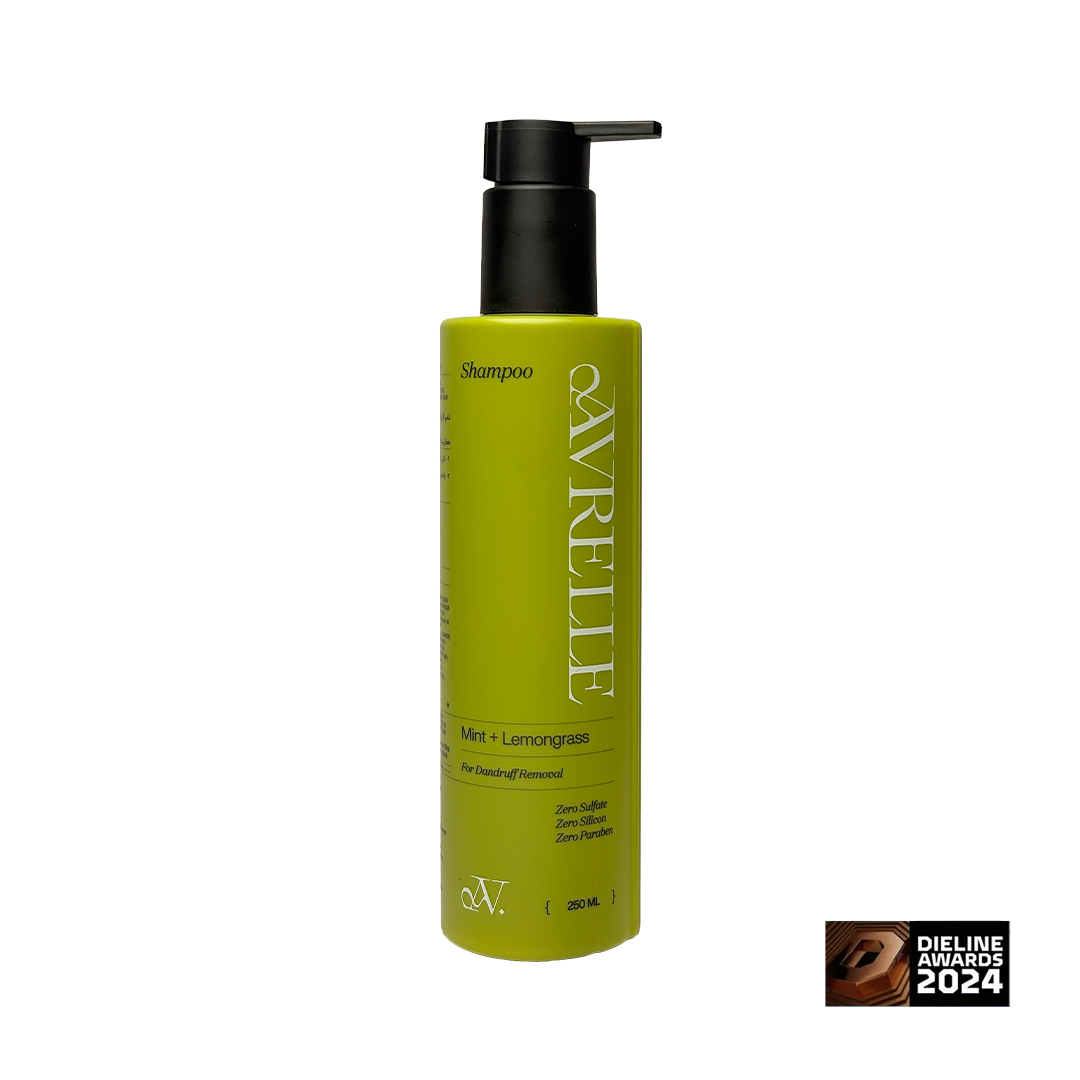 MINT + LEMONGRASS ANTIDANDRUFF SHAMPOO FOR NORMAL TO OILY HAIR