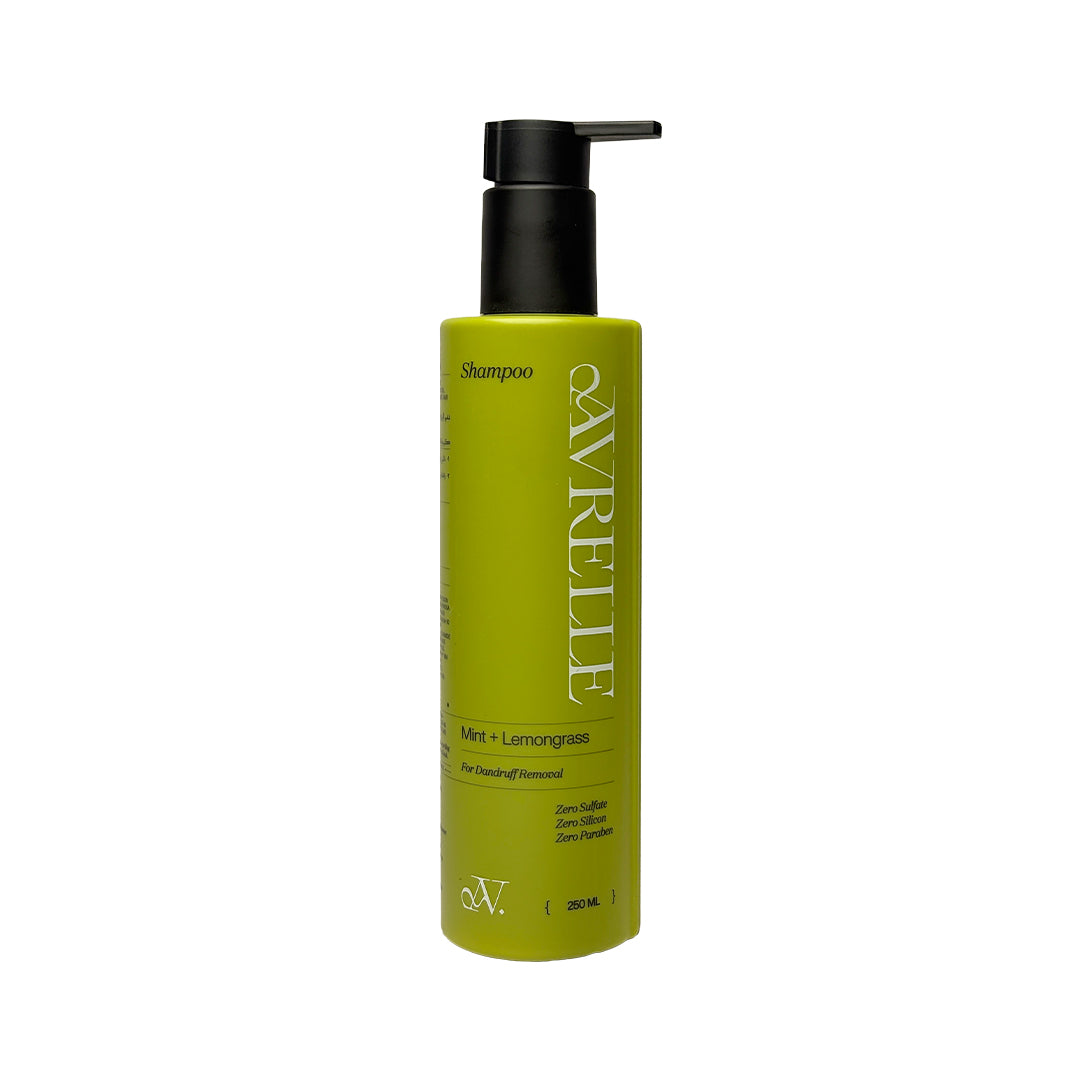 MINT + LEMONGRASS ANTIDANDRUFF SHAMPOO FOR NORMAL TO OILY HAIR