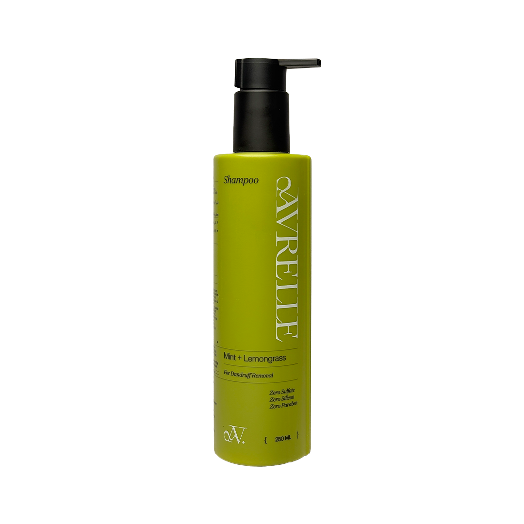 MINT + LEMONGRASS ANTIDANDRUFF SHAMPOO FOR NORMAL TO OILY HAIR