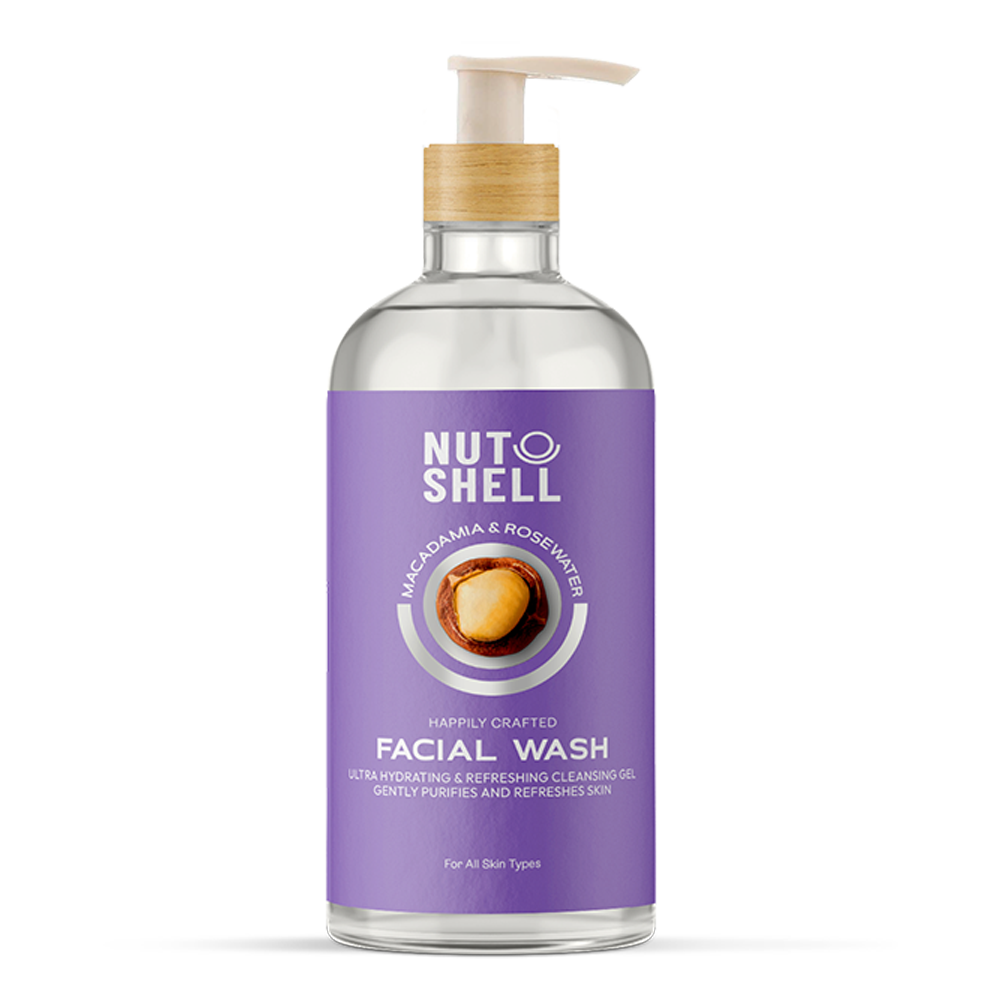 Macadamia & Rose Water Facial Wash