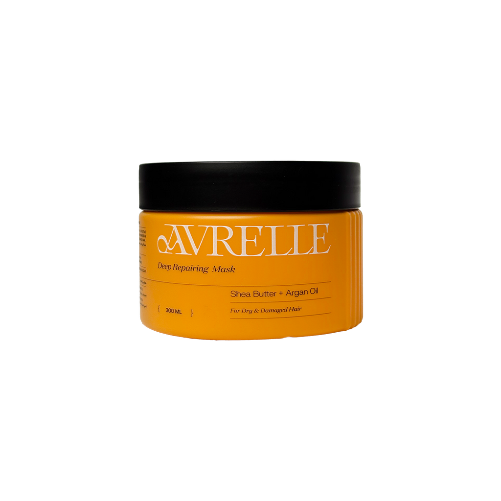 SHEA BUTTER + ARGAN OIL DEEP Repairing HAIR MASK FOR DRY AND DAMAGED HAIR