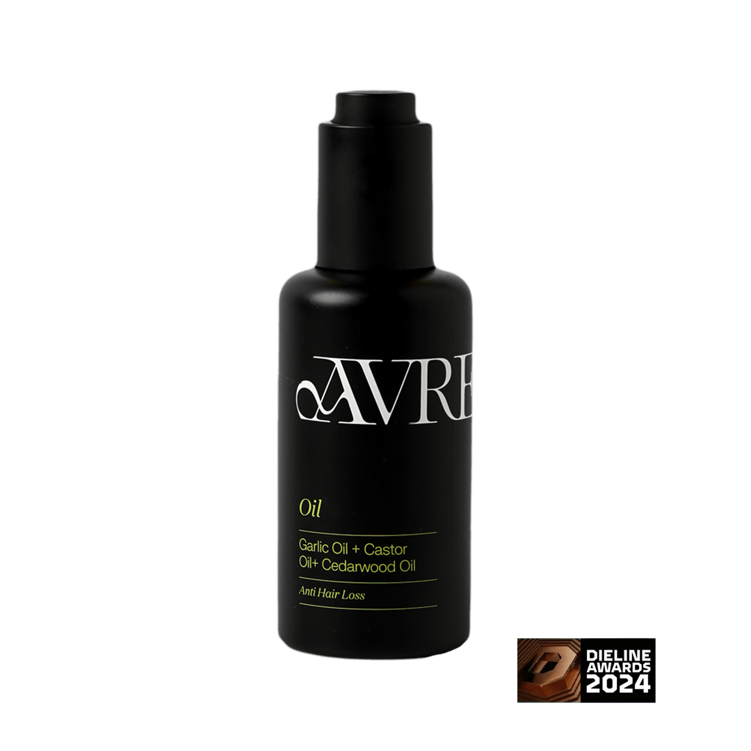 GARLIC OIL + CASTOR OIL + CEDARWOOD OIL DRY OIL BLEND FOR HAIR LOSS AND THINNING