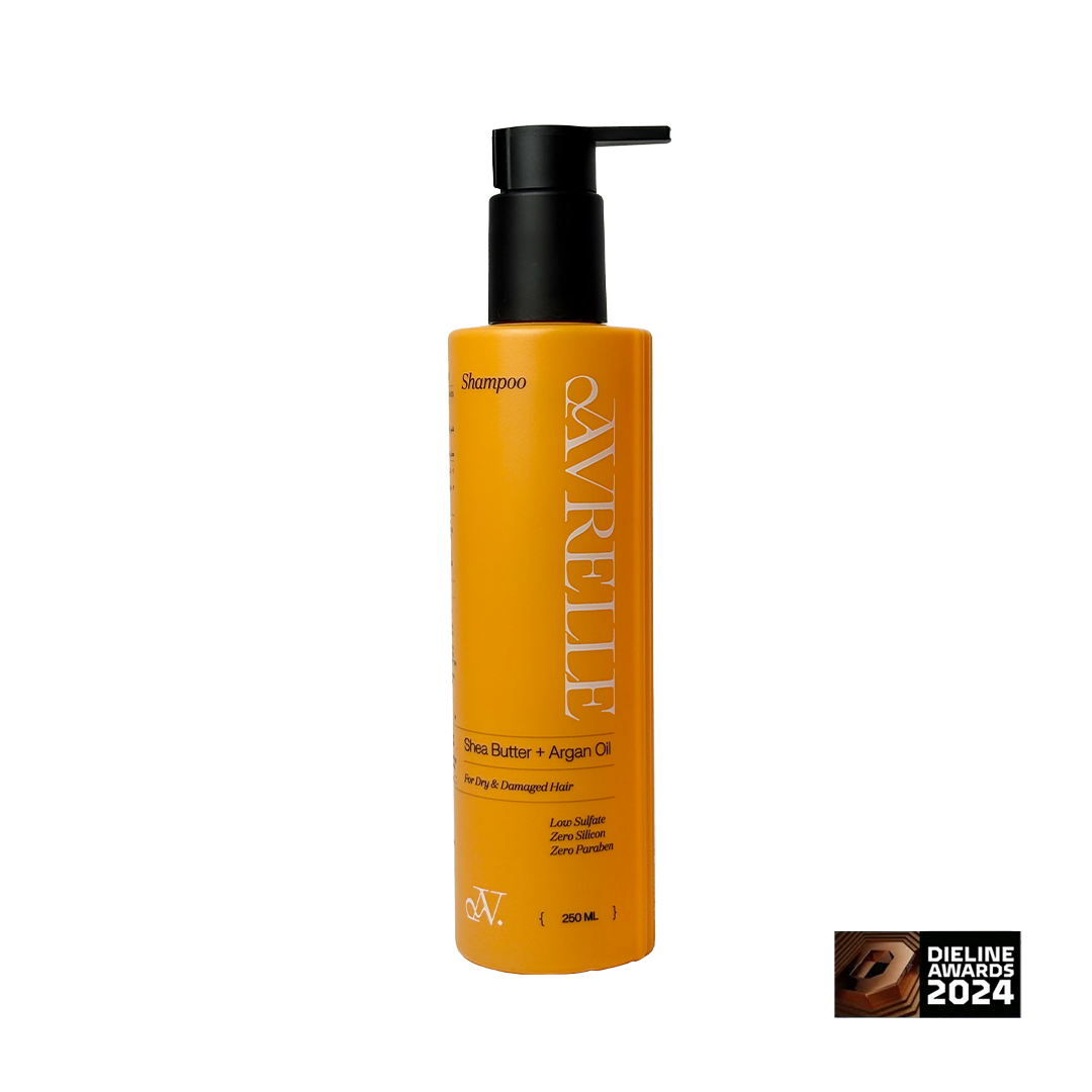 SHEA BUTTER + ARGAN OIL LOW SULFATE SHAMPOO FOR  DRY AND DAMAGED HAIR