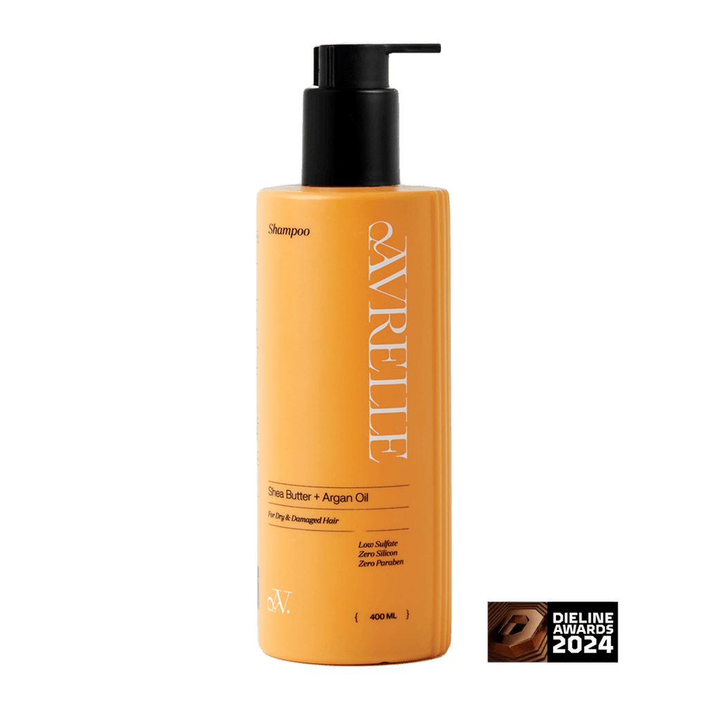 SHEA BUTTER + ARGAN OIL LOW SULFATE SHAMPOO FOR  DRY AND DAMAGED HAIR