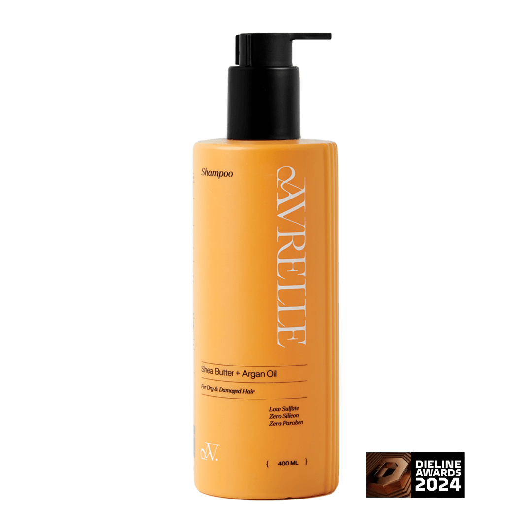 SHEA BUTTER + ARGAN OIL LOW SULFATE SHAMPOO FOR  DRY AND DAMAGED HAIR