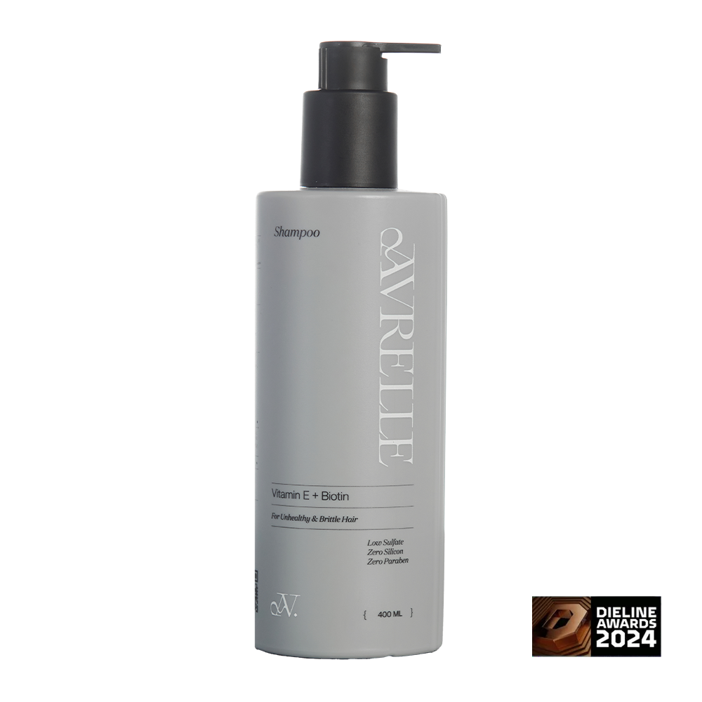 VITAMIN E + BIOTIN LOW SULFATE SHAMPOO FOR UNHEALTHY AND BRITTLE HAIR