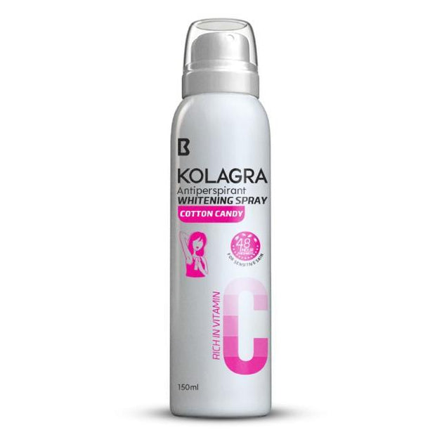 Kolagra Antiperspirant WHITENING SPRAY For Women-150ml