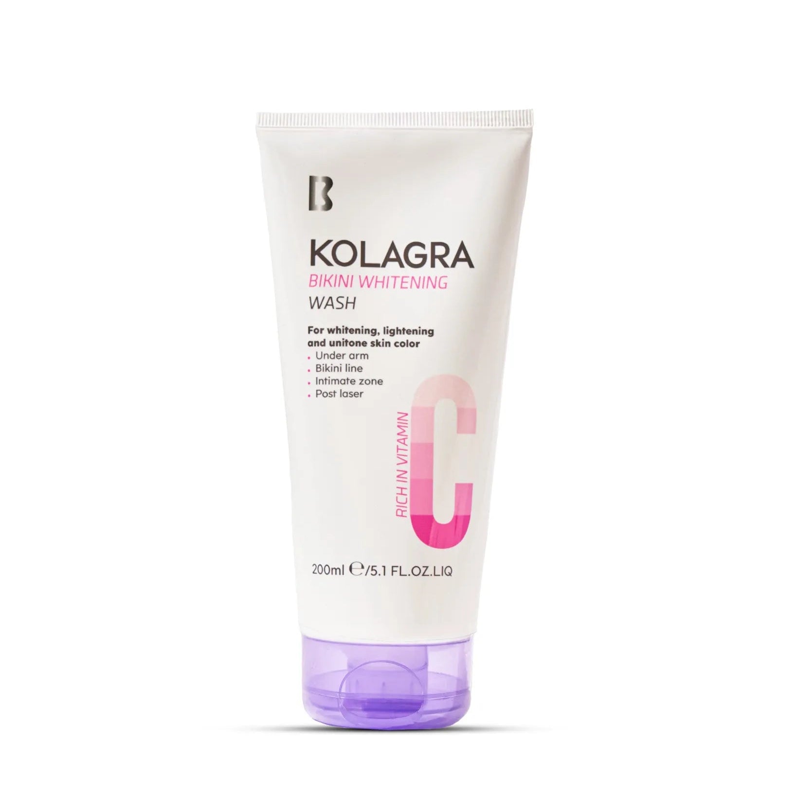 kolagra Bikini Whitening wash 200 ml