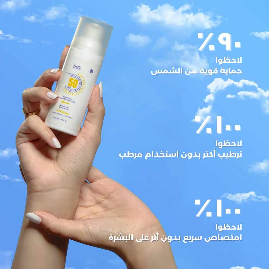 B5 SkinProtect Invisible Sunscreen Lotion SPF 50, PA++++ Broad Spectrum