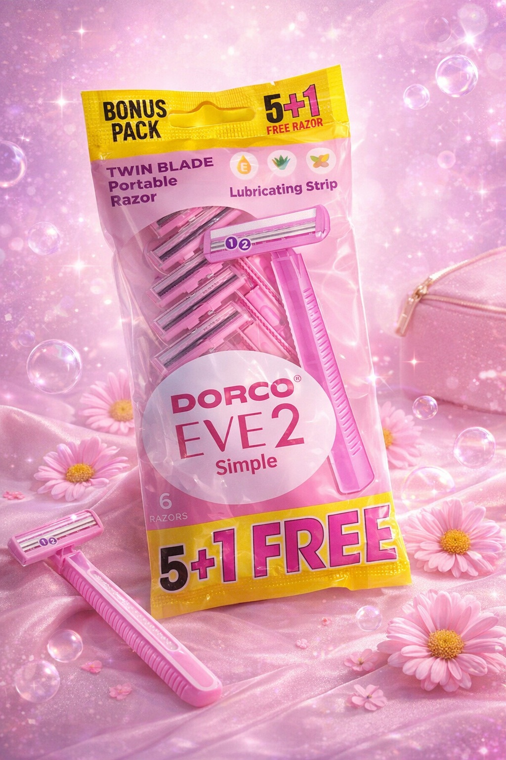 Women's razor blades 5+1