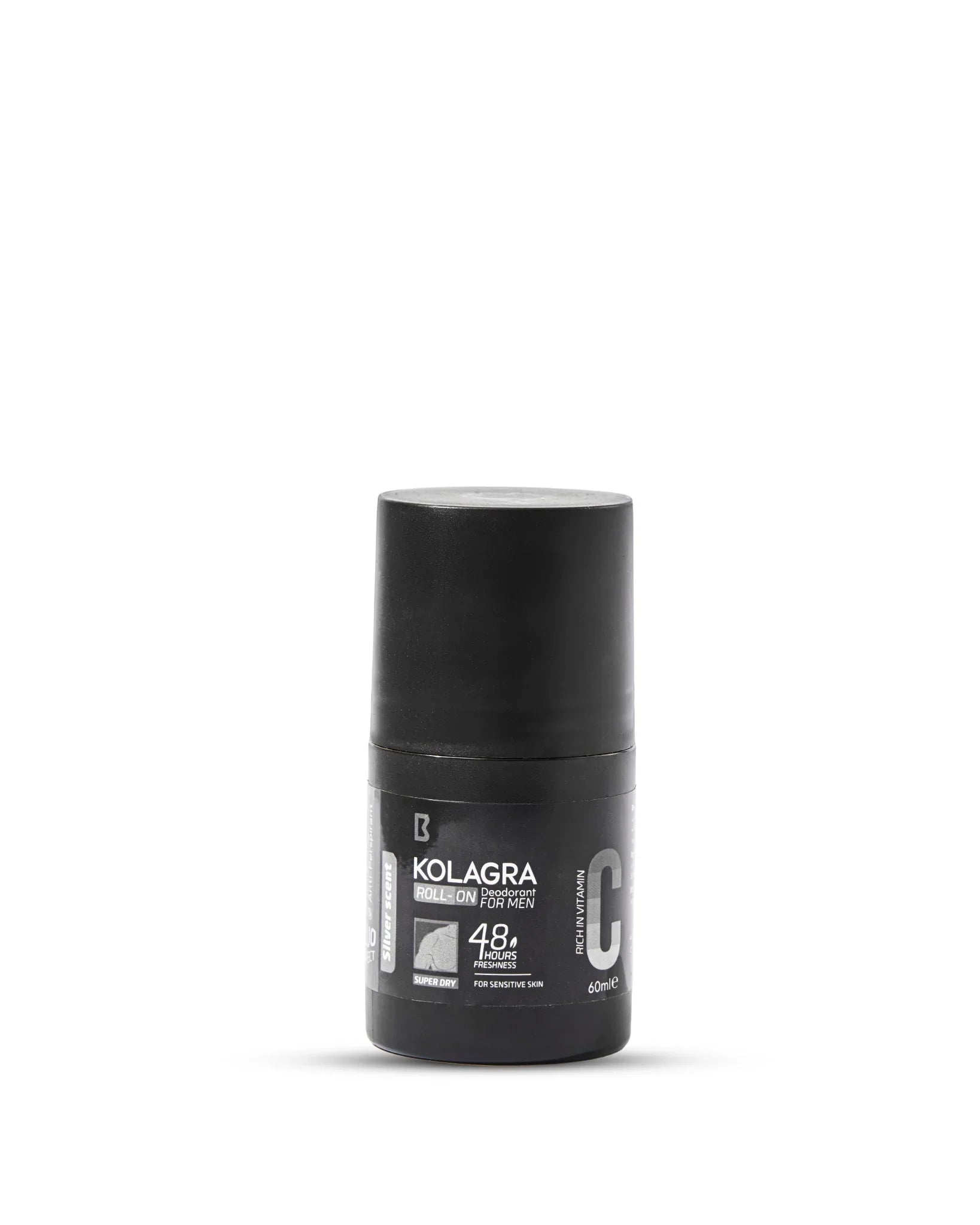 Kolagra Super Dry 48H Men's Roll-On Deodorant Silver Scent