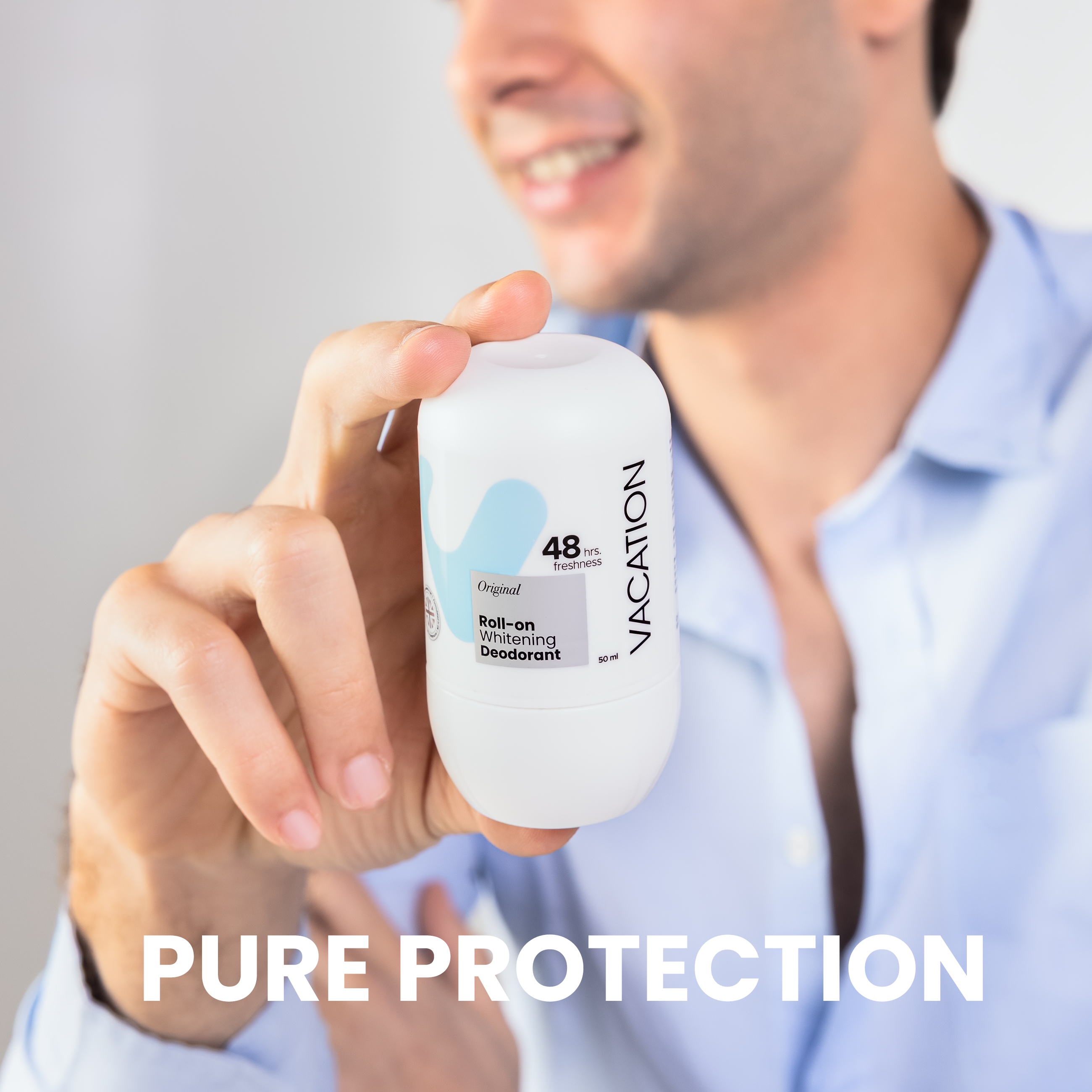 Vacation Original Unscented Whitening Deodorant 50 ml
