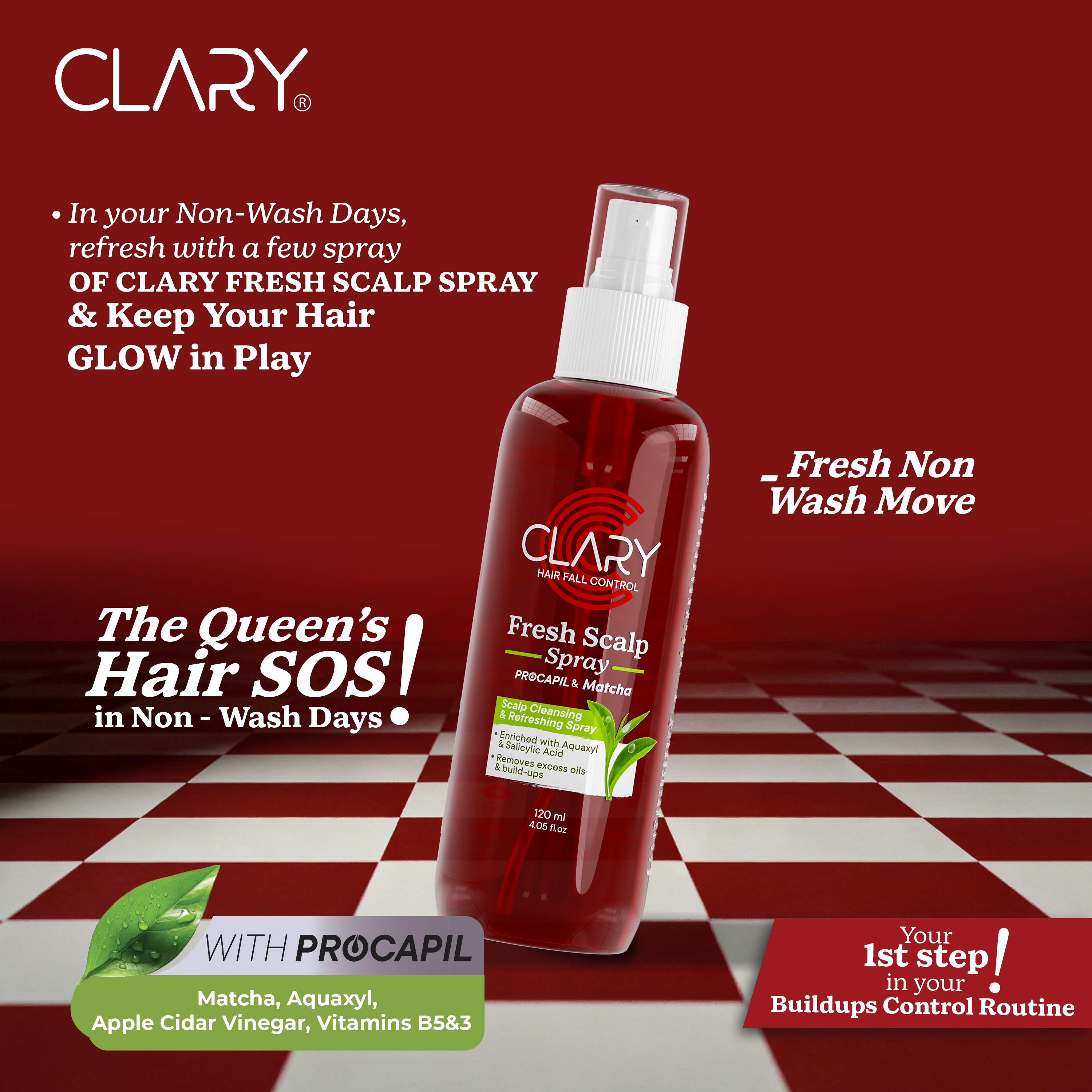 CLARY Fresh Scalp Spray