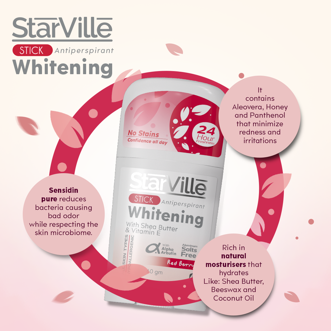 Starville Whitening stick Red Berry 60 ml