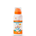Kolagra sunscreen spray bottle for kids on a white background