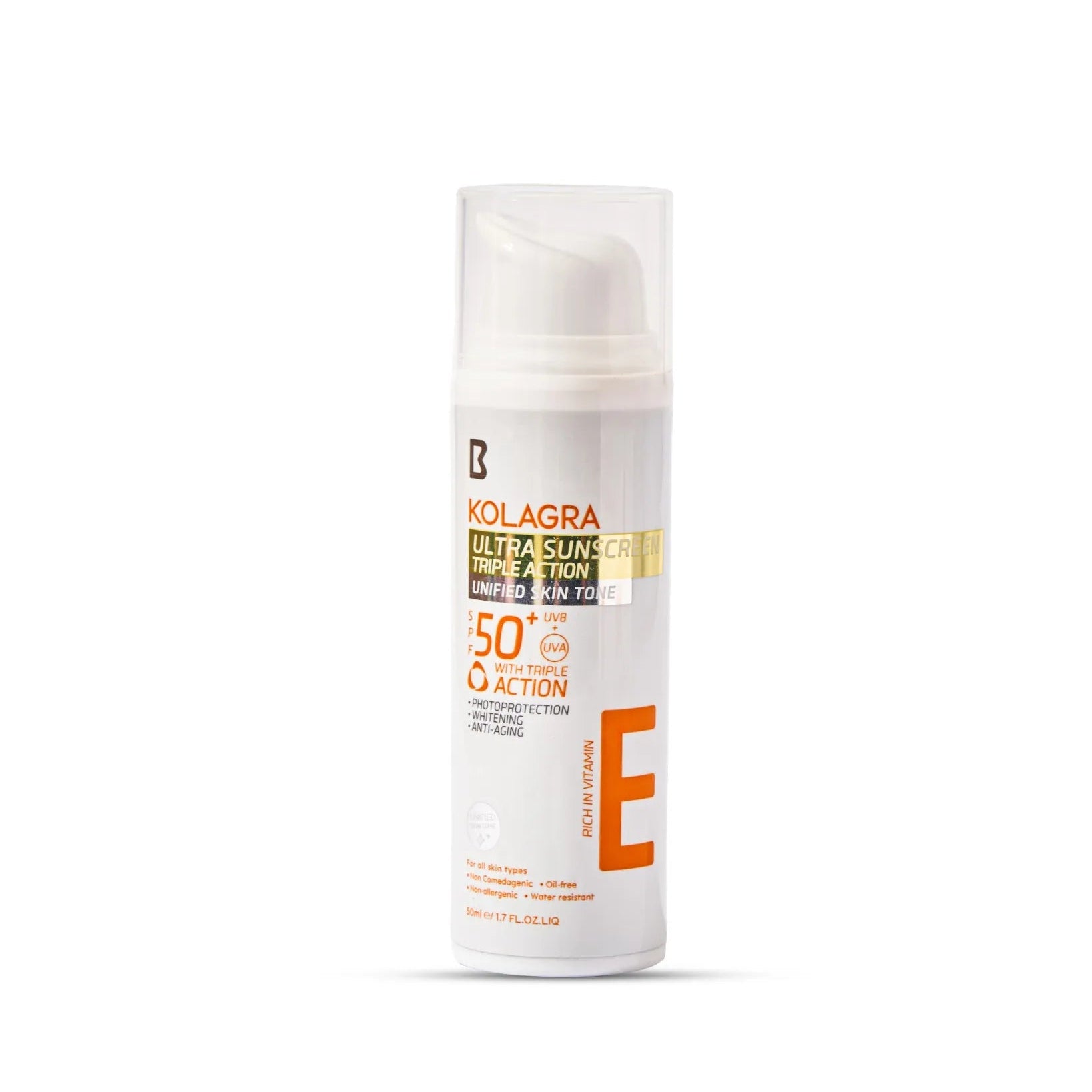 Kolagra Ultra Sunscreen Triple action SPF50+