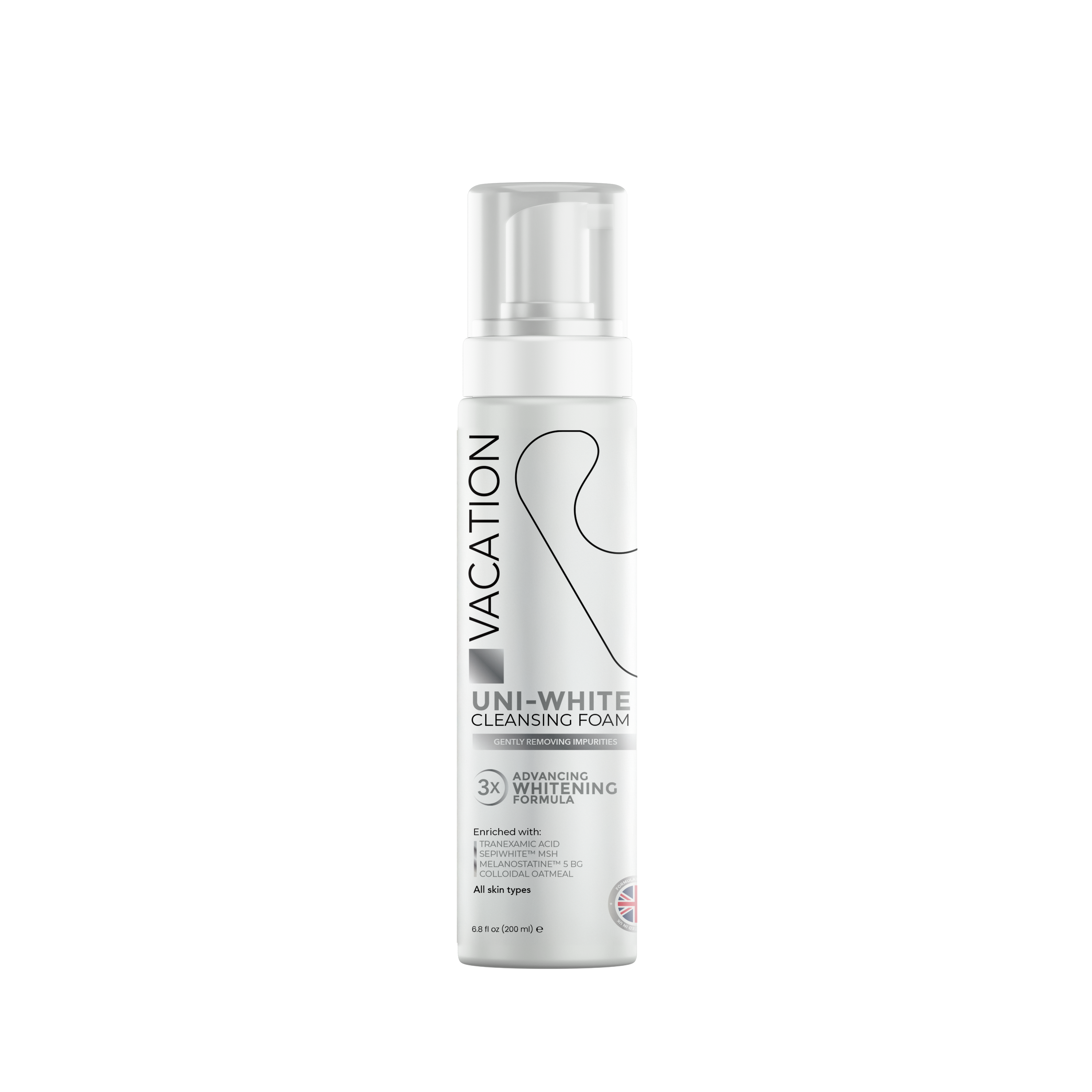 Vacation Uni-White Cleansing Foam 200ml
